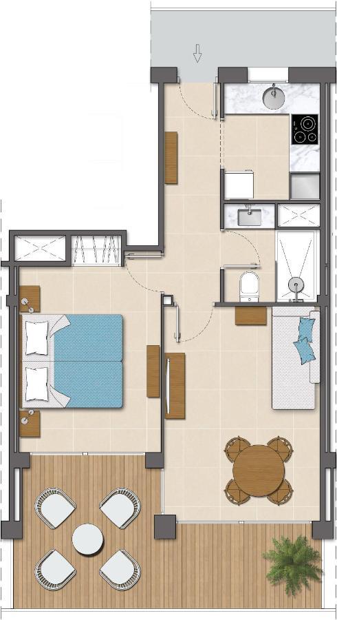 יורט דה מאר Apartamentos Costamar מראה חיצוני תמונה